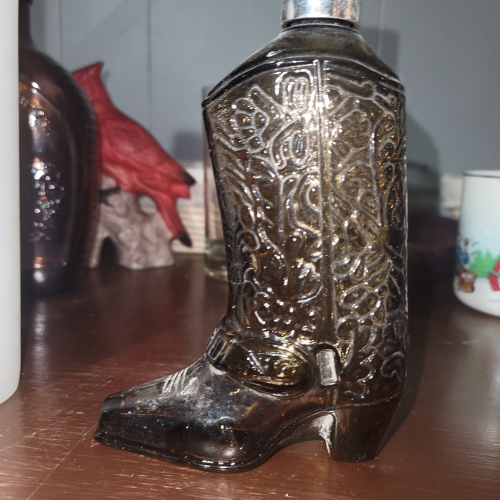 !*Avon western boot bottle 70's